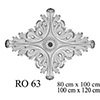 rozeta RO 63 - 80x100 cm, 100x120 cm